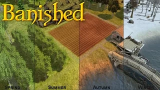 Прохождение Banished: #1 - ИЗБЕЖАТЬ ГОЛОДА!