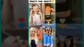 KikaKim Vs Homa Vs Sia Vs Kaigiris Twins😋||“DEAR CUPID”Tiktok Trend💘#shorts#tiktokchallenge