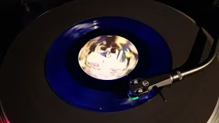Abba - Happy new year     Disc on blue 7"vinyl