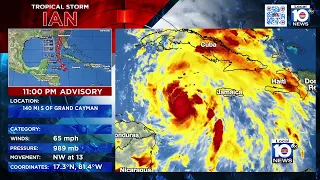 Tropical Storm Ian threatens western Cuba