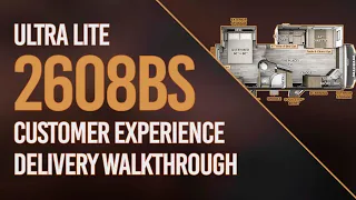 Customer Experience Walkthrough - Rockwood Ultra Lite 2608BS // Flagstaff Super Lite 26FKBS