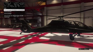 GTA Online FH-1 Hunter Customization and Rampage (AH-64 Apache)