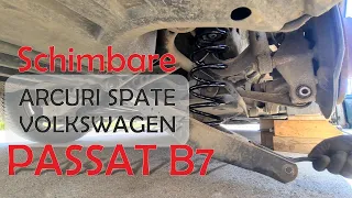 Schimbare ARCURI spate Volkswagen PASSAT B7