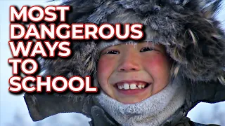 World's Coldest Way To School, Oymyakon Part 2 | FD Bites