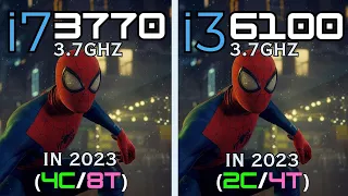 i7 3770 vs i3 6100 Tested in 12 Games (2023) | 1080p