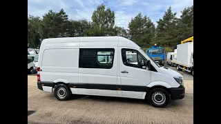 2014 Mercedes Sprinter Welfare Conversion Campervan Day Van Motorhome Camper Conversion | KX14 MDN