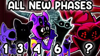 CATNAP ALL NEW PHASES (2024) Friday Night Funkin' VS Catnap | Poppy Playtime Chapter 3