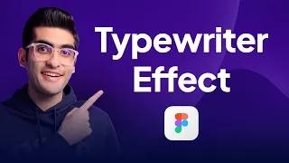 Advanced Typewriter Animation in Figma