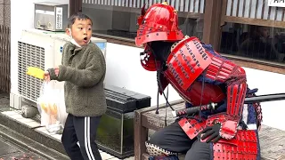 SAMURAI MANNEQUIN PRANK in JAPAN #19 / Kawagoe