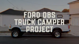 I bought a pop up truck camper… - Ep 1 #FordOBS #PopTopCamper