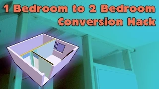 1 Bedroom to 2 Bedroom House Hack