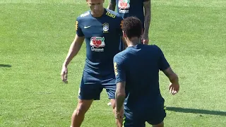 Richarlison & Neymar Training