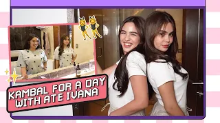 Kambal for a day with Ivana Alawi! I love my kambal!!!!! || Andrea B