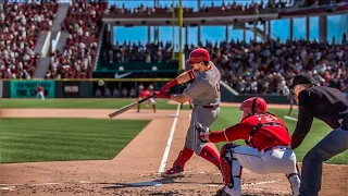 Philadelphia Phillies vs Cincinnati Reds 4/25/2024 MLB The Show 24 Gameplay