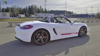 2015 Porsche Boxster S 981 - Akrapovic Exhaust Sound