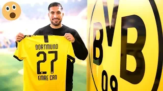 Emre Can joins BVB on loan until end of season with an option to buy 😲