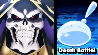 Rimuru Tempest vs. Ainz Ooal Gown – Who would win? | Overlord vs. Slime Tensei