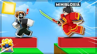The New *YUZI KIT* Gave Me *REACH HACKS* In Roblox BedWars!