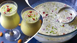 Badam Ka Sharbat Recipe | perfect iftar drink kesar badam sharbat | tasty,healthy and nutritious