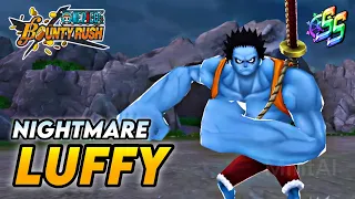 NIGHTMARE LUFFY GAMEPLAY ON SS LEAGUE | ONE PIECE BOUNTY RUSH | OPBR