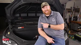 Tesla Model X - 12V Battery Installation (Ohmmu)