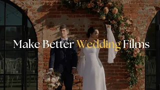 6 Ways To Make Better Wedding Films - Wedding Videography Tips