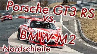 Porsche 991.2 GT3 RS vs. BMW M2 Onboard! Nordschleife-Nürburgring RaceTaxi