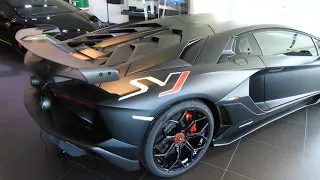 Lamborghini Aventador SVJ Nero Nemesis Matt