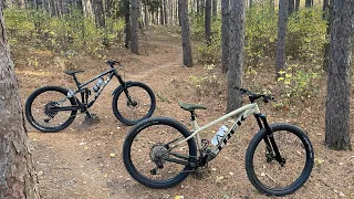 Test Riding Pat’s new 2023 Trek Roscoe 9, Comparing to the Remedy 8 | Hardtail’s Rip!