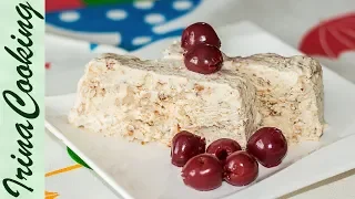 Самое Вкусное МОРОЖЕНОЕ 🍦 Семифредо с НУГОЙ Semifreddo TORRONE