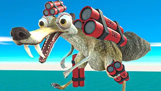 DYNAMITE SCRAT VS MONSTERS - Animal Revolt Battle Simulator