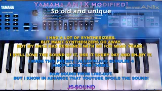 Yamaha AN1X Klaus Schulze 4 and Klaus Schulze 8 two Presets with Chorus and Phaser variations