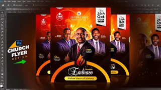 HOW TO DESIGN A CHURCH FLYER USING PHOTOSHOP[NEW FORMAT!]