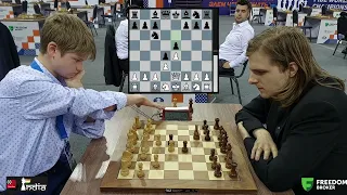 16-year-old youngster takes on Super GM | Volodar Murzin vs Richard Rapport | World Rapid 2022