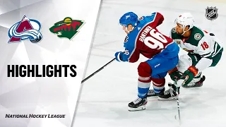 Avalanche @ Wild 1/30/21 | NHL Highlights