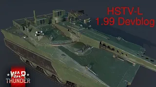 [War Thunder 1.99 Devblog] HSTV-L American Rank VI Light Tank