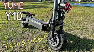 Yume Y10 [Electric Scooter] - Great Value for the Power - Unboxing & First Impressions!