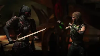 Mortal Kombat X - Kenshi (Possessed) Vs Sonya (Covert Ops ) - Very Hard