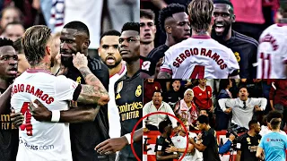 Sergio Ramos And Rudiger Clash | Vincious Jr Got Racism😪