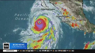 Tracking the first-ever Tropical Storm Warning in Southern California