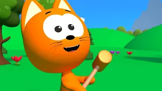 КОТЭ ТВ - Игры-стучалки - Мультики для детей, малышей 3D