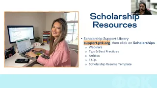 PTK Spring Scholarship Application Tips