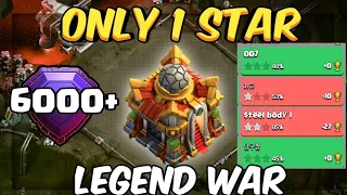 Finally- Only 1 Star Th16 War Base (2024)+3 Defense Replay Proof+ LINK Th16 Legend Base With Links