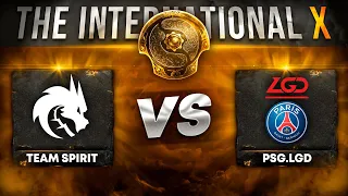 Team Spirit vs PSG.LGD (3-2) - ФИНАЛ - THE INTERNATIONAL 2021 (X) Dota 2 | TI10 Дота 2