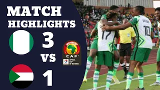 NIGERIA VS SUDAN 3-1 AFCON 2021 LIVE MATCH | ALL GOALS & EXTENDED HIGHLIGHTS | AFCON 2021 GROUP D