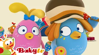 Finger Family Song 🖐️ | Sing and Dance 🕺 | Nursery Rhymes & Kids Songs 🎵 @BabyTV