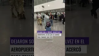 ¿Y el apoyo? Xóchitl Gálvez es completamente ignorada en el aeropuerto; nadie se le acerca #shorts