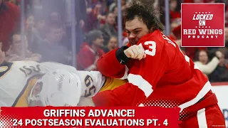 Did DeBrincat do enough? — '23-'24 evaluations finale | Berggren's timely scoring advances Griffins