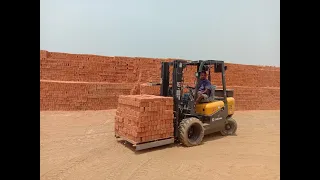 Liugong SRT Forklift | Bricks Application | Off-road Forklift | RISHWA ENGINEERING