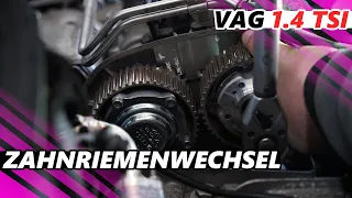 VW Golf 7 - Zahnriemenwechsel - Alle VAG CZD 1.4 TSI Motoren #tutorial #viral #youtubeshorts